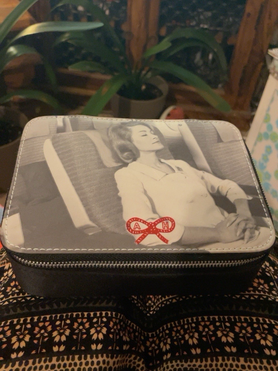 RARE Vintage Anya Hindmarch British Airways First Class Amenity Case c.2000 BA RARE Vintage Anya Hindmarch British Airways First Class Amenity Case c.2000 BA