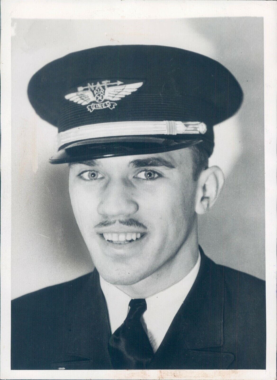 1942 Major Alfred Kalberer Leader American Flight Military Vintage Photo 5x7