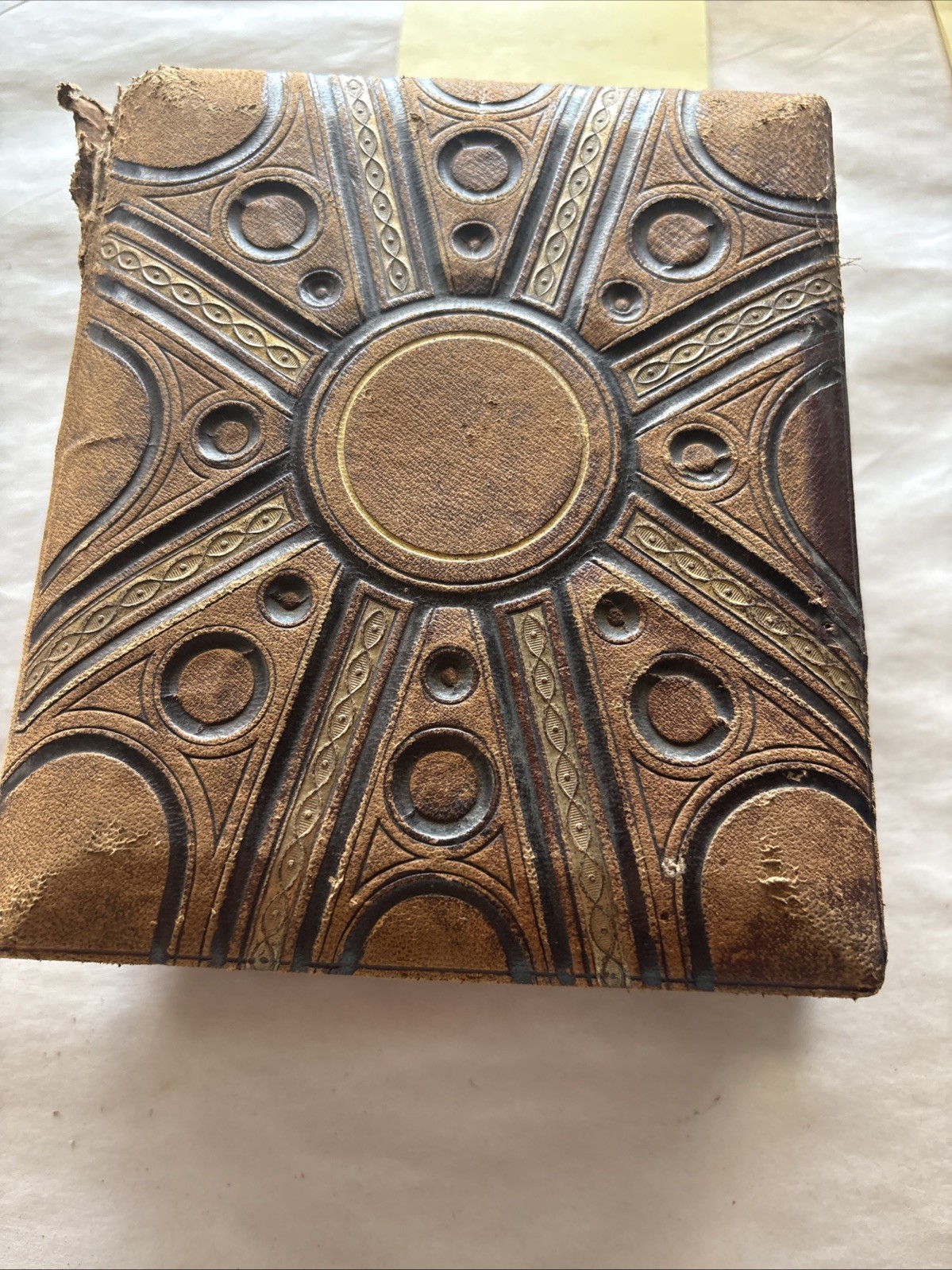 Nice Slightly Worn Civil War Era Photo Album 