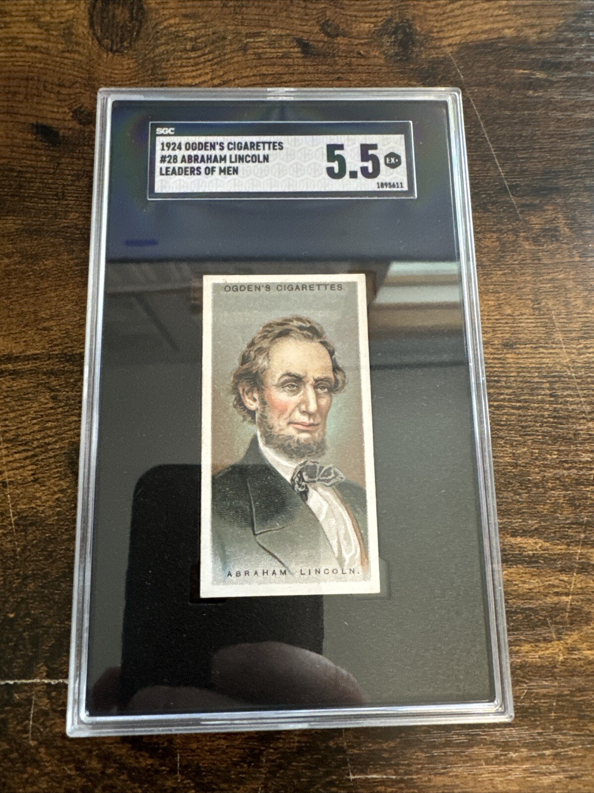 1924 Ogden Leaders Of Men Abraham Lincoln Graded SGC 5.5 #28 President
