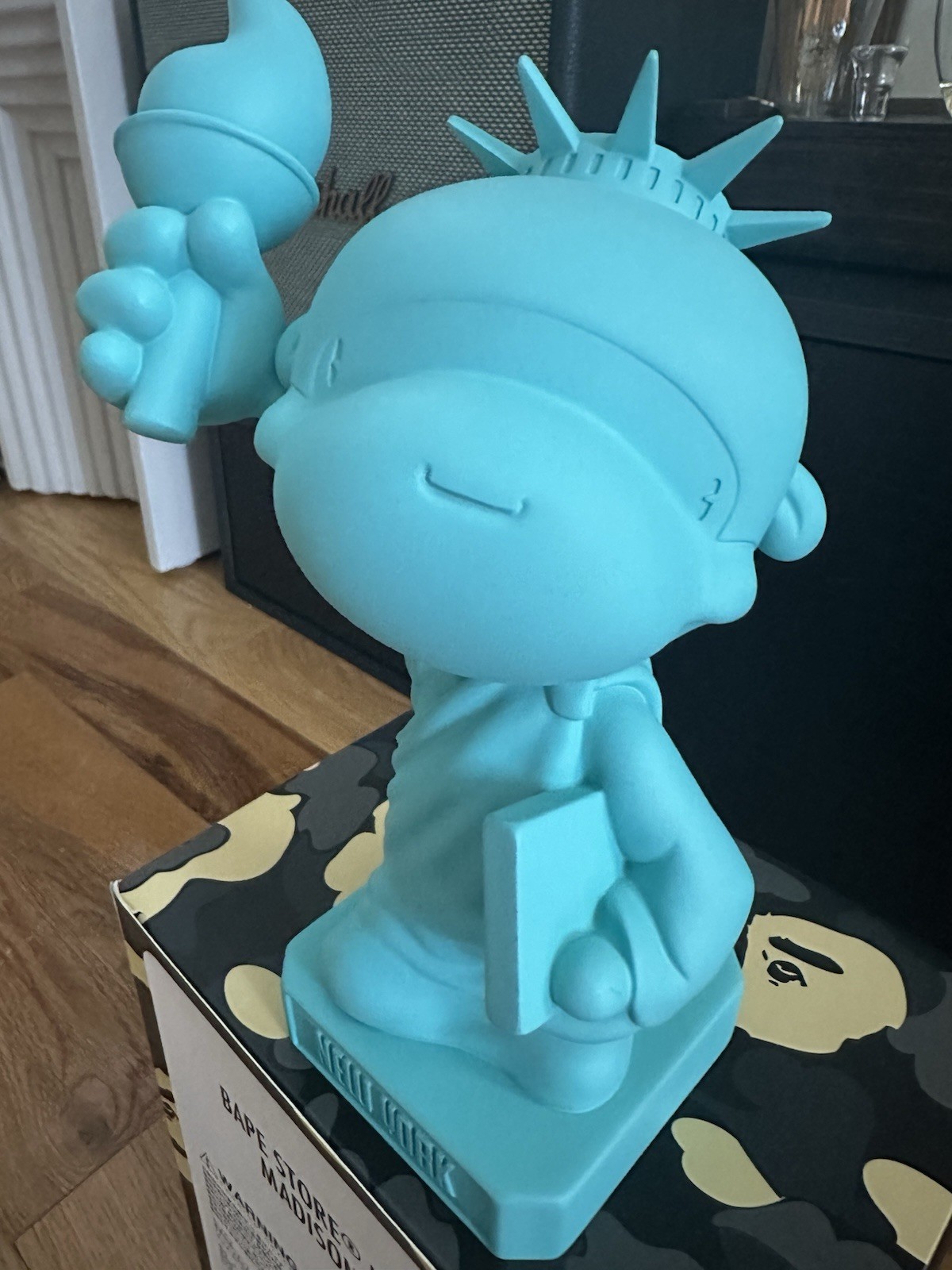 A Bathing Ape NYC Statue Of Liberty - Bape Baby Milo New York City Figurine Toy