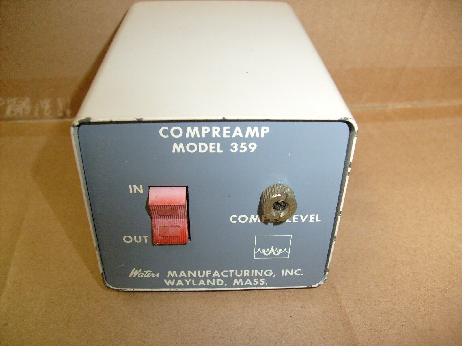 Waters 359, Compreamp, Compressor, Preamp, Vintage Unit from Ham Radio Estate