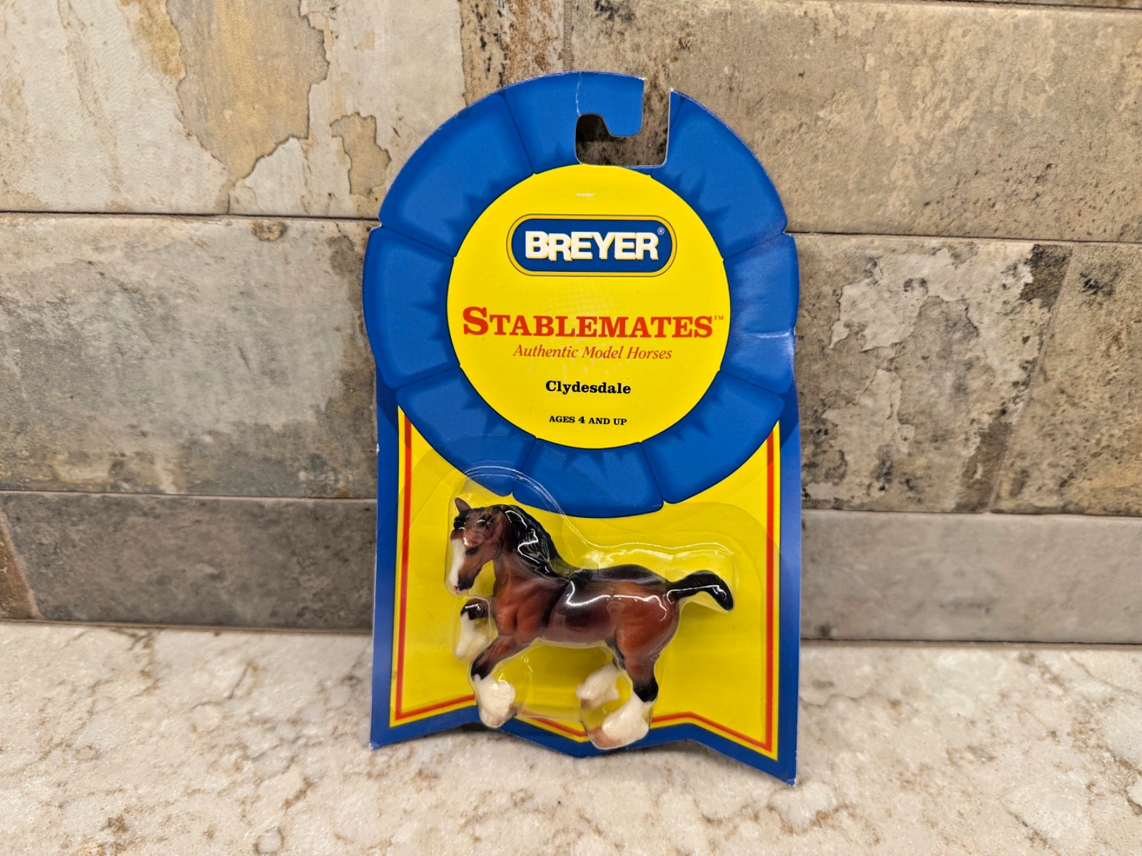 Breyer Stablemates Clydesdale Horse..New Breyer Stablemates Clydesdale Horse..New