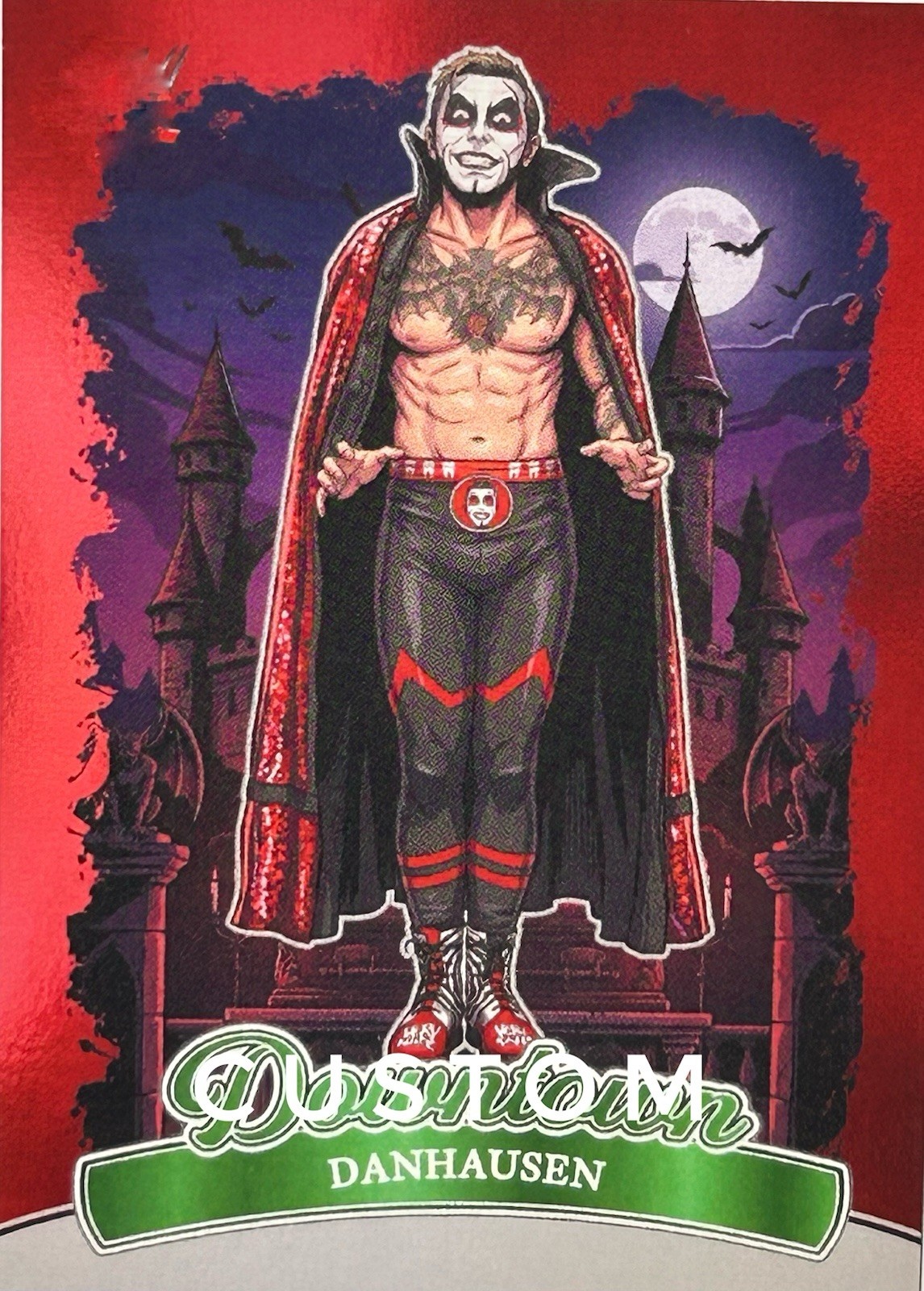 Danhausen Custom Fan Art Wrestling Card