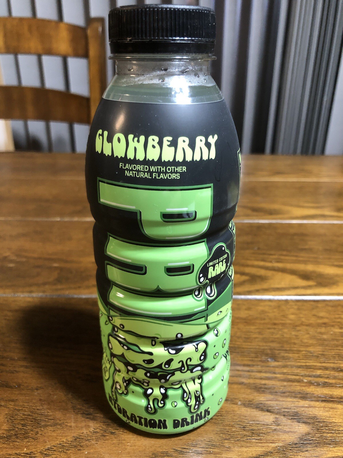 2 Rare 2025 Glowberry Prime Hydration Limited Edition Bottle Logan Paul