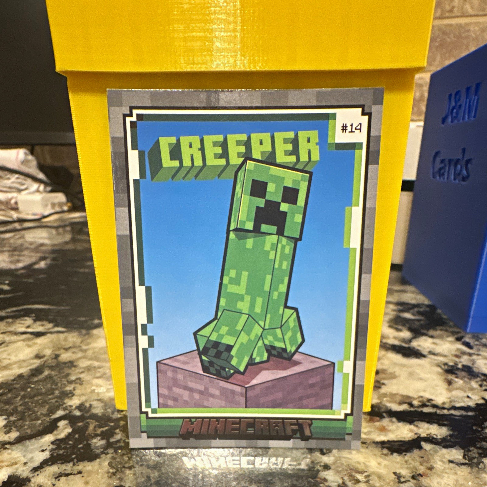 Panini 2024 Minecraft Base Set Creeper #14 Non-Sport Trading Card