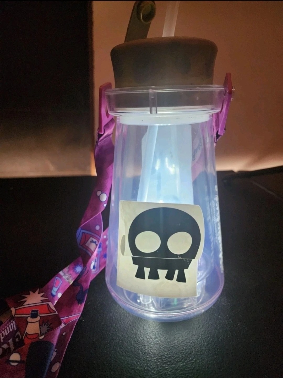 Emperor's New Groove Sipper Cup DAMAGED SEE PICS