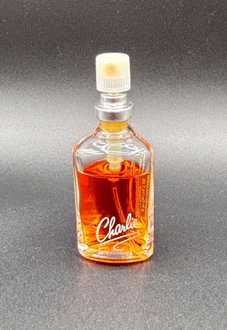Vintage Charlie Perfume By Revlon .5 oz Concentrated Cologne Spray 80% Full