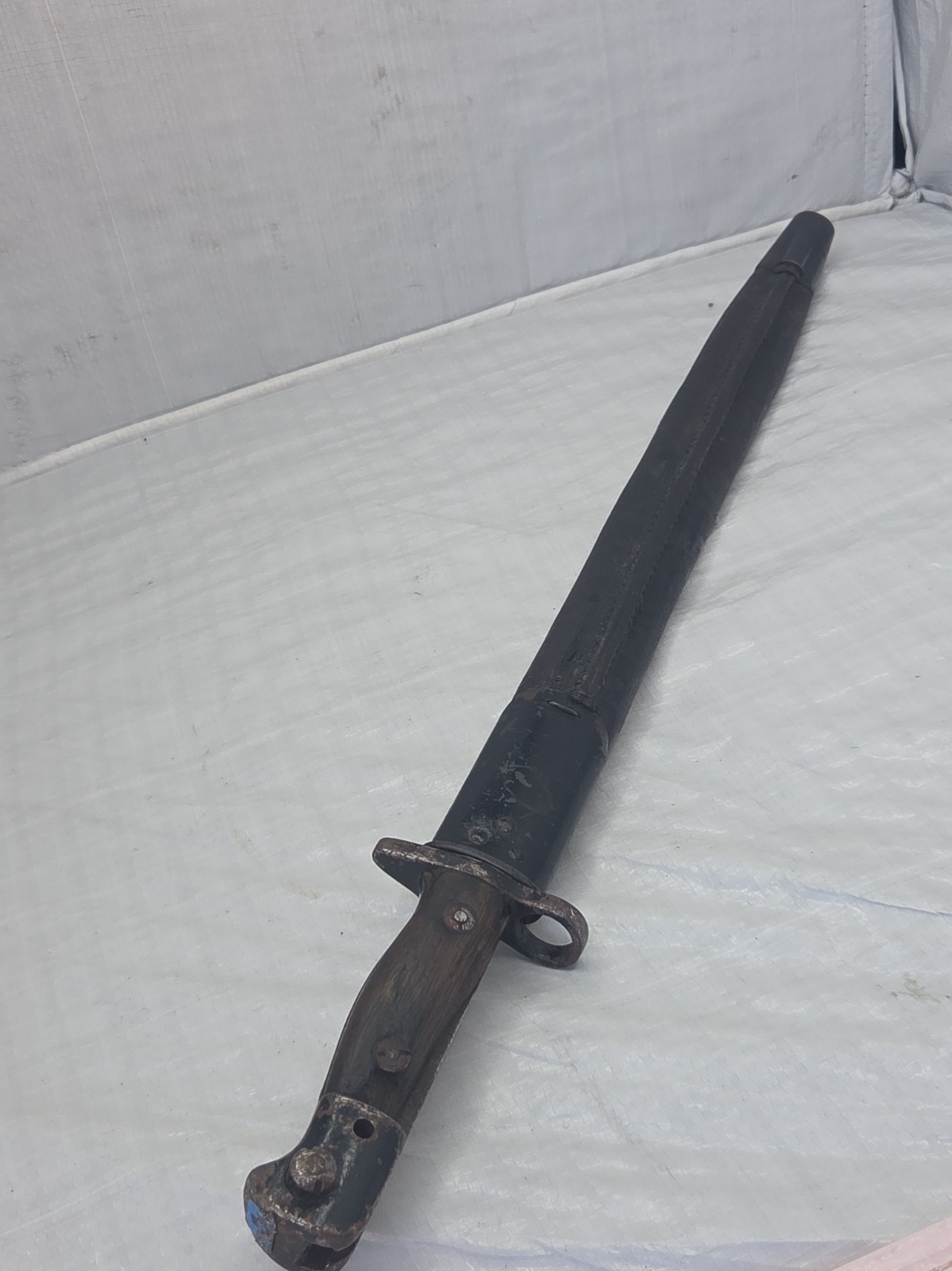 WWI British Pattern 1907 Lee-Enfield Bayonet Wilkinson Dated 11/1918 w Scabbard