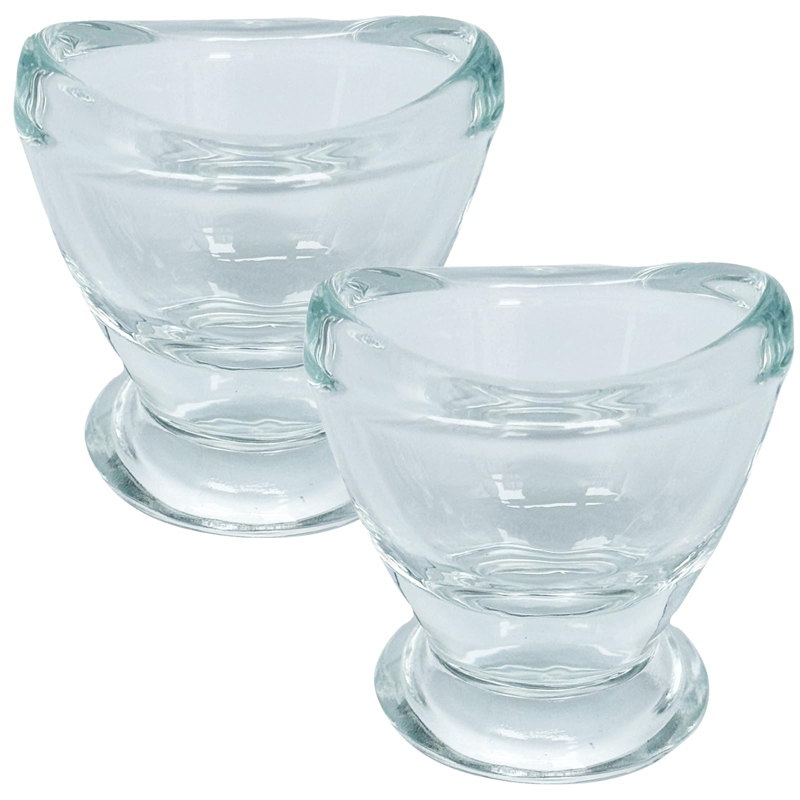 2 Pcs Glass Eye Wash Cups Eye Wash Cleaner for Eye Rinse,Portable Eye Care Tools