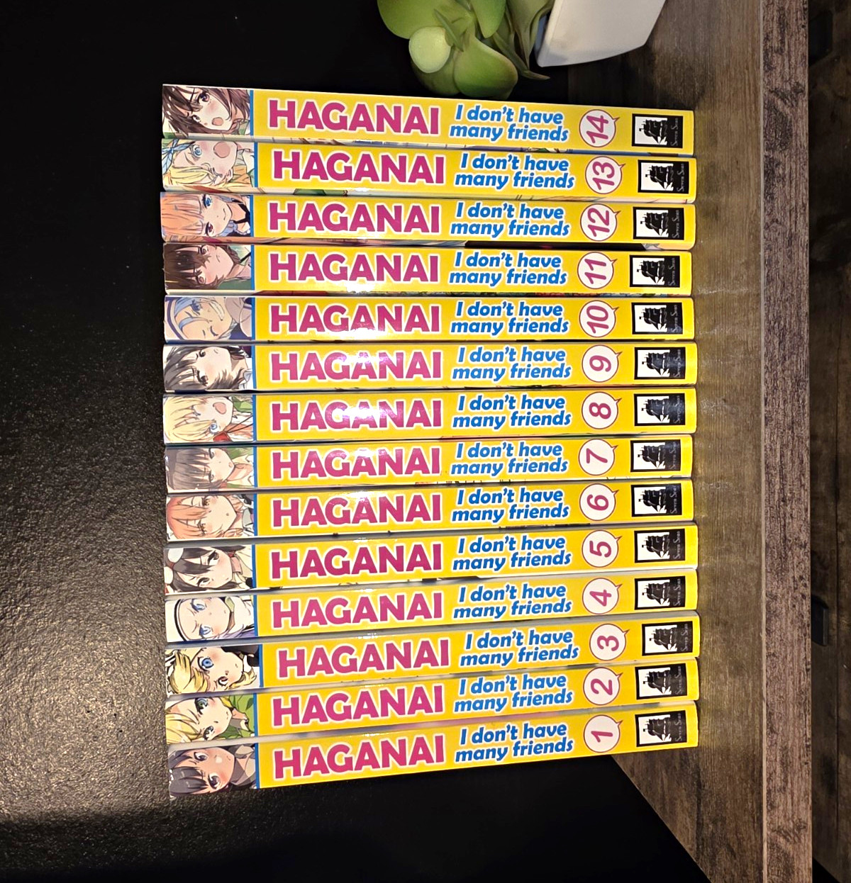 Haganai Manga Volumes 1–14 Lot – Includes Rare Out-of-Print Vol. 10