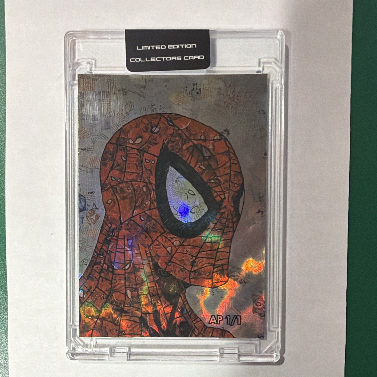 Spider-Man 1/1 Artist Proof AP Kyle Willis STOW4 Welcome to Dojo Hologram