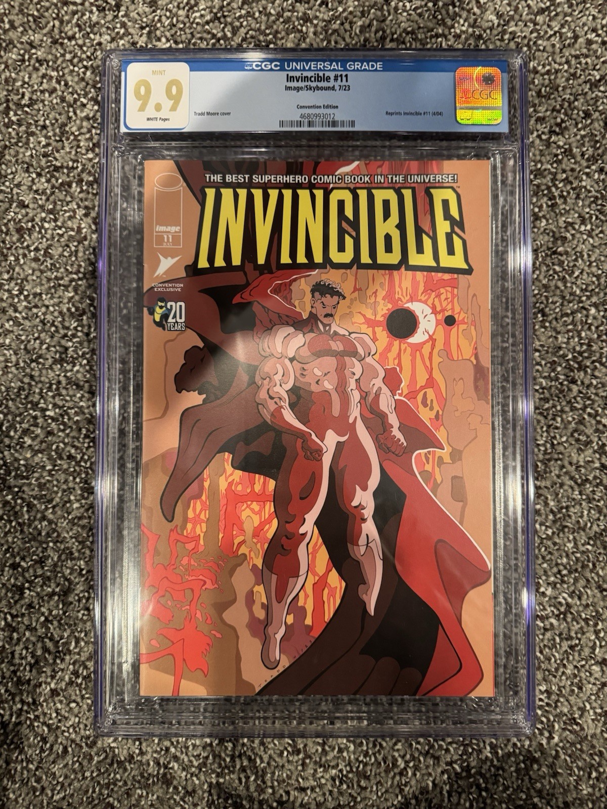 Invincible #11 – 2023 SDCC Convention Edition – CGC 9.9 NOT 9.8 Invincible #11 – 2023 SDCC Convention Edition – CGC 9.9 NOT 9.8