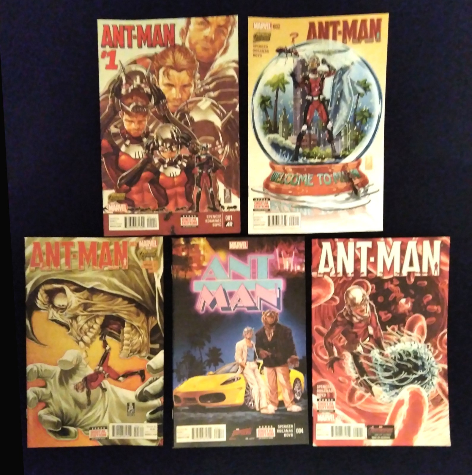 Ant-Man 1-5  2015 (NM) full set