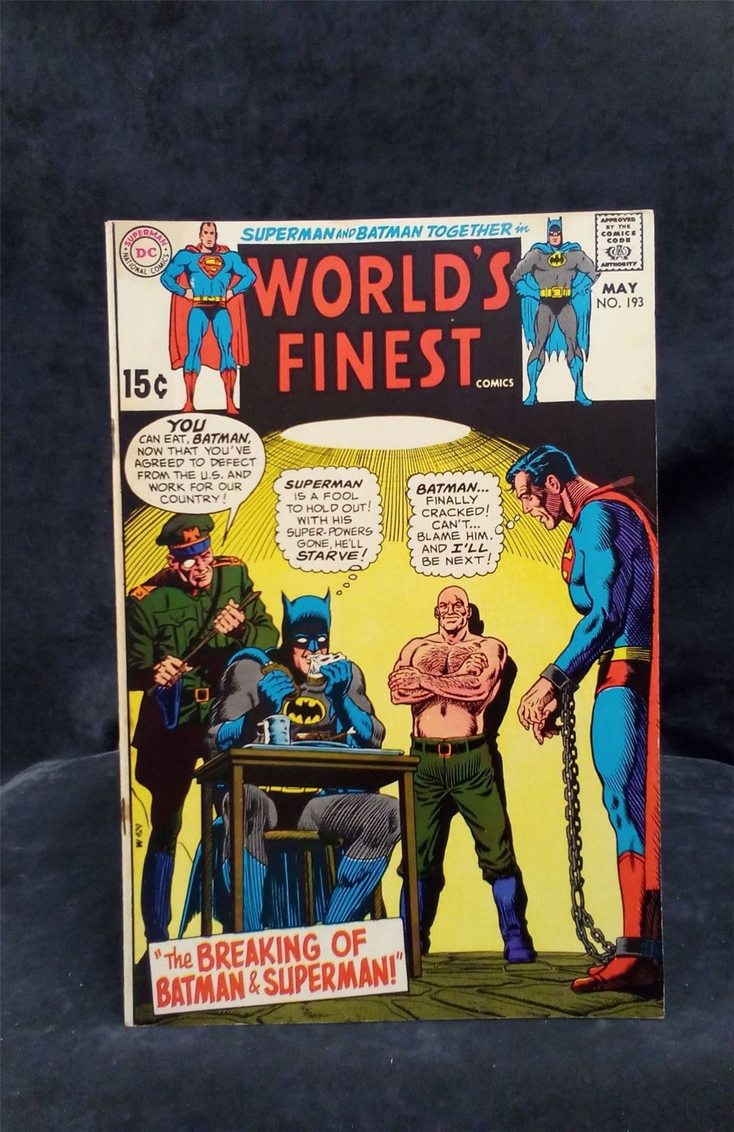 World\'s Finest Comics #193 1970 DC Comics Comic Book World\'s Finest Comics #193 1970 DC Comics Comic Book