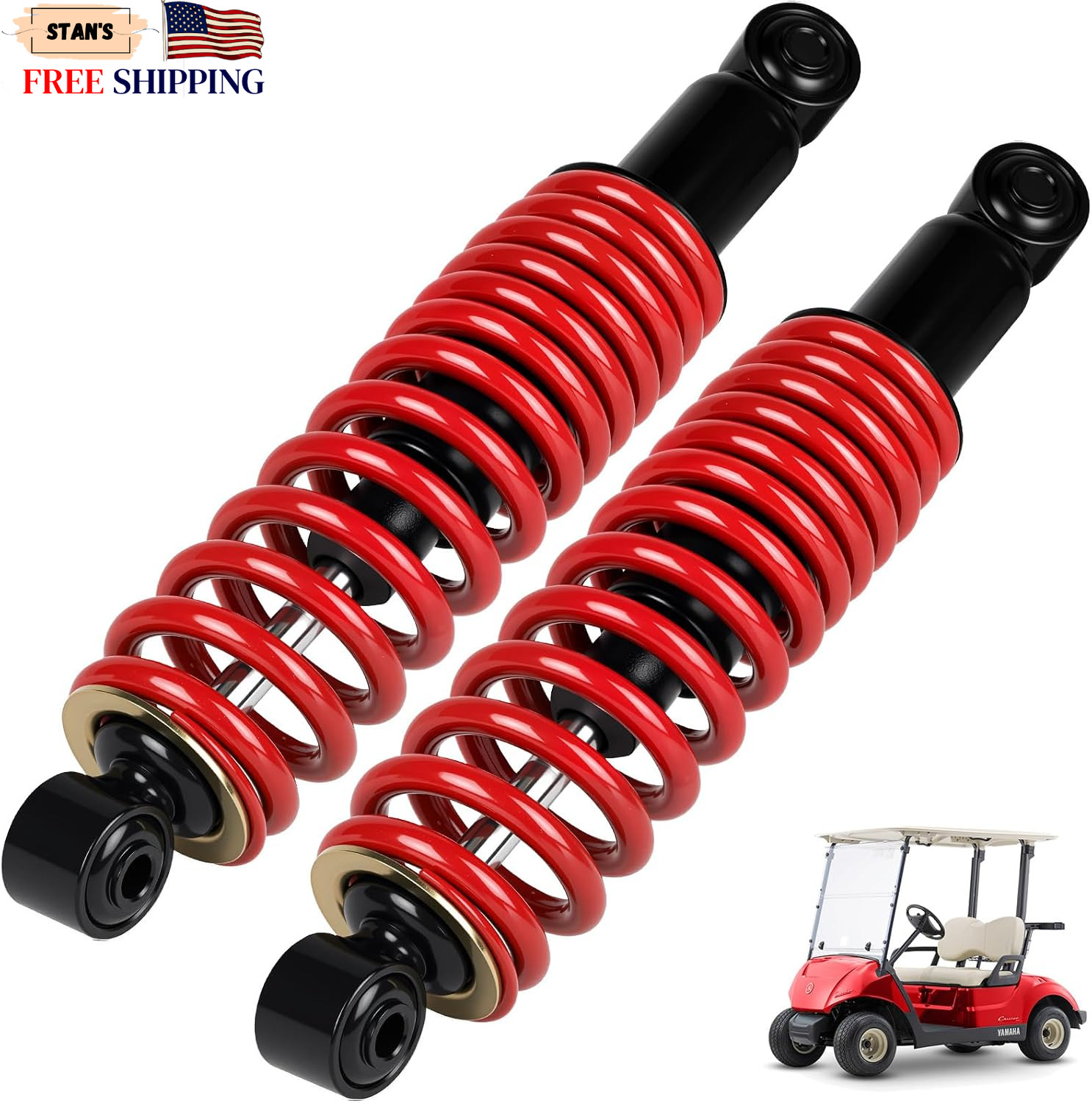 Golf Cart Rear Shock for Yamaha G2 G6 G9 G14 G16 G19 G20 G22 G29 / Drive