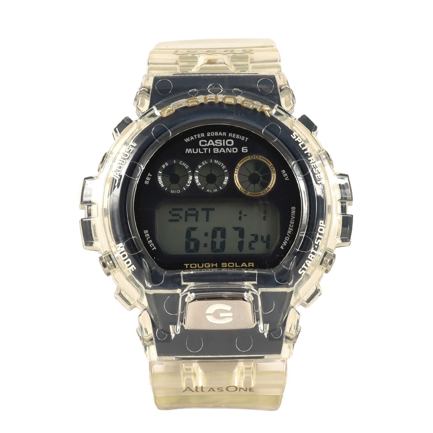 G-SHOCK GW-6903K-7JR Clear Navy Watch FREE Size ICERC Japan 25th Anniversary