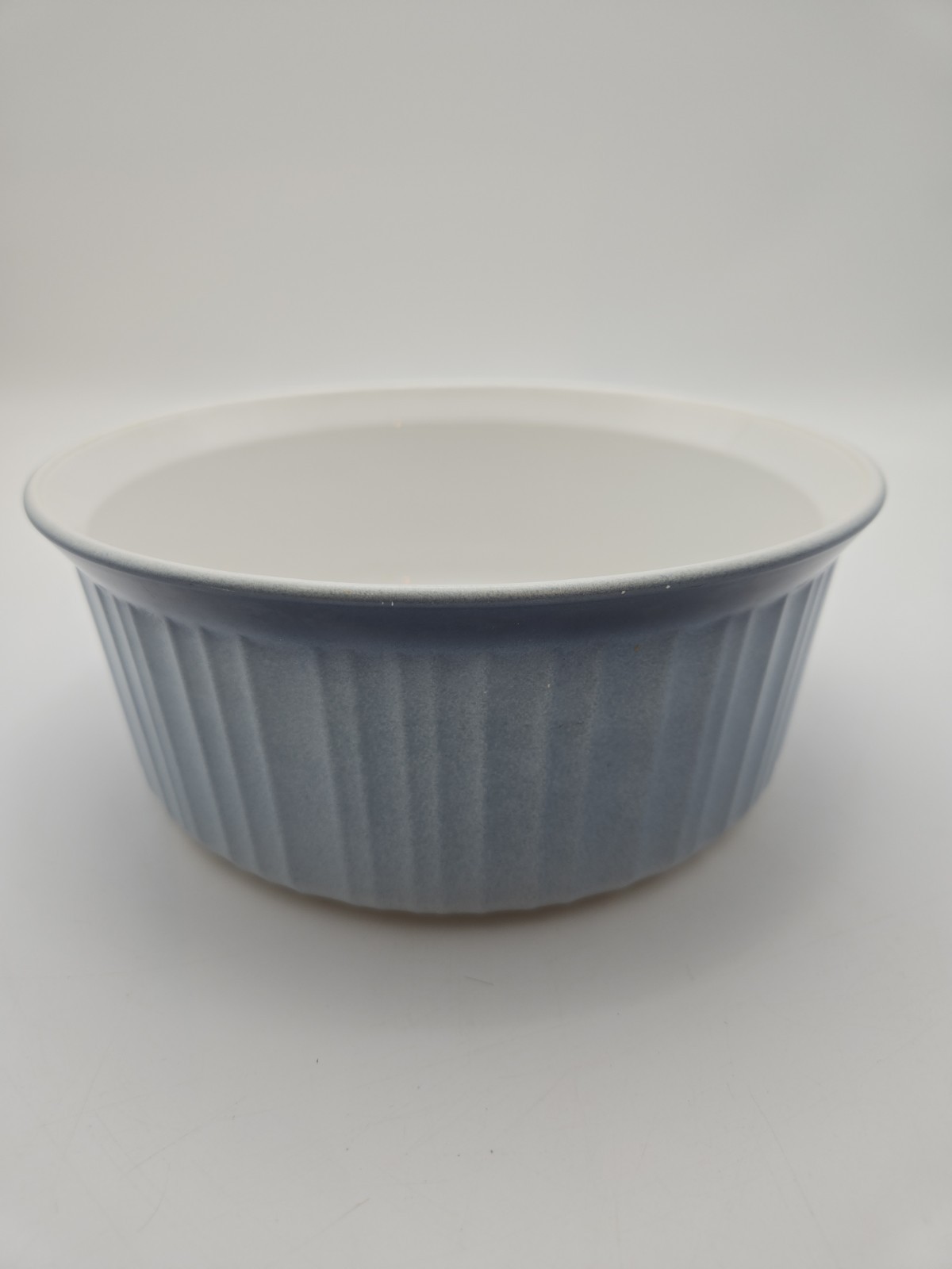 Vintage Corning Ware Rare French Bleu  2.5 Liter Casserole Dish F-1-B