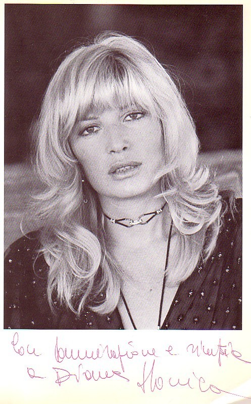 Monica Vitti and Rossella Falk Autograph on Theatre Brochure \