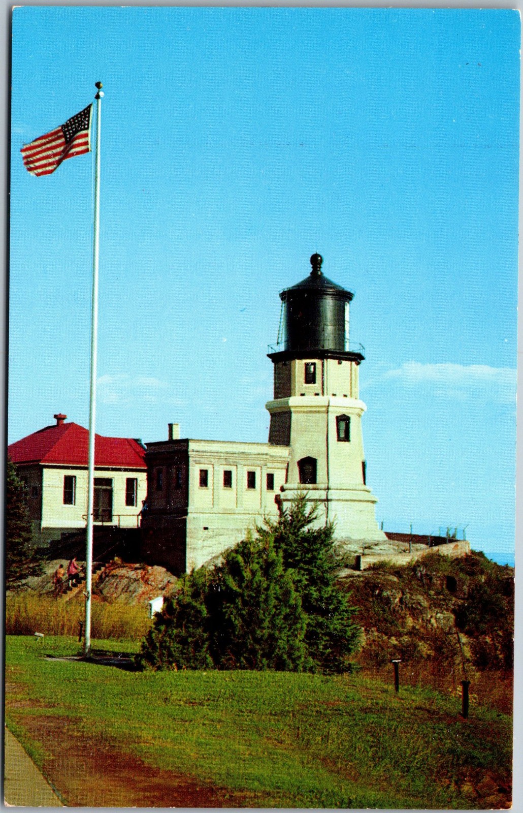 Dexter Press Split Rock Lighthouse Postcard Duluth MN Vintage Ektachrome C12 Dexter Press Split Rock Lighthouse Postcard Duluth MN Vintage Ektachrome C12