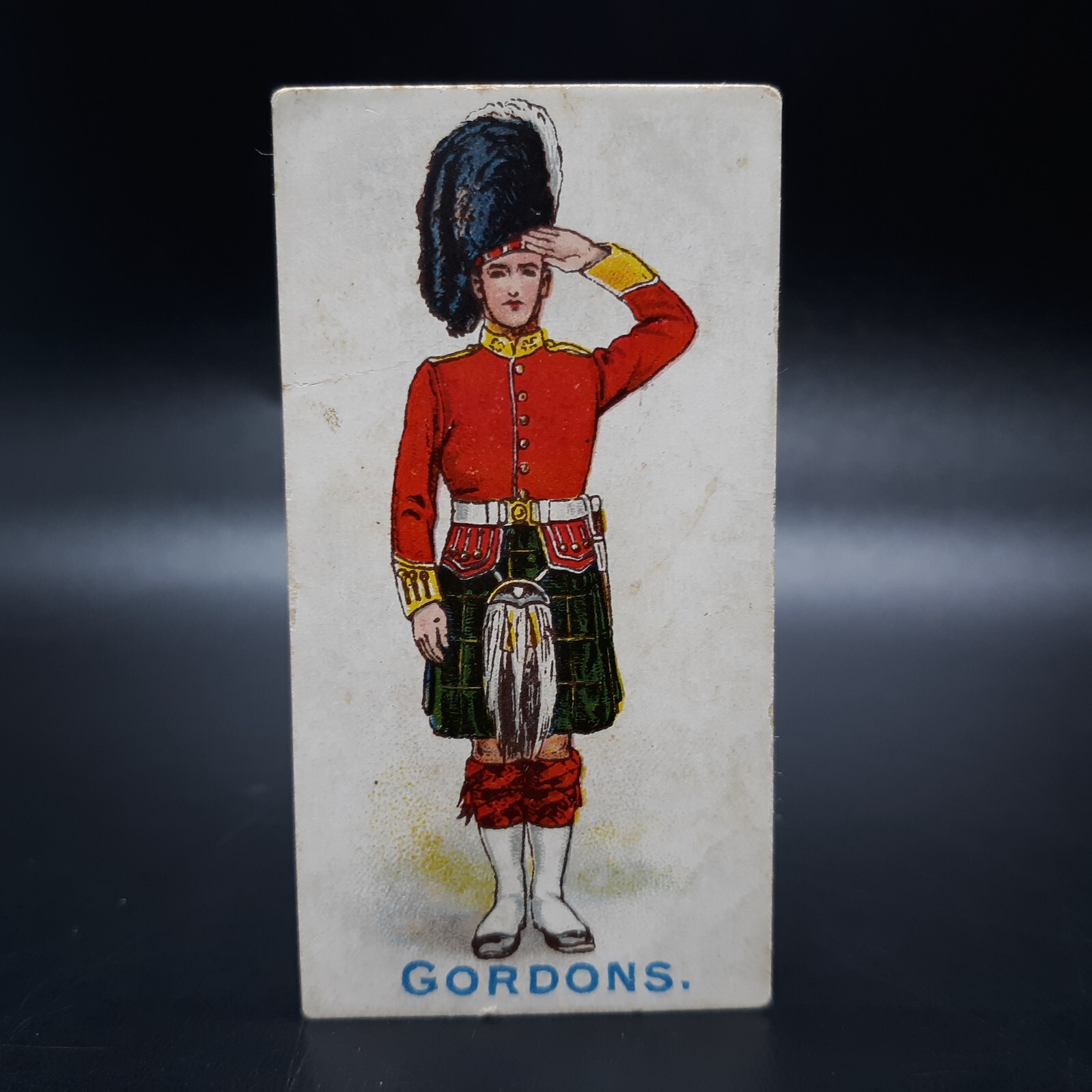 1900 Cohen Weenan Sweet Crop Cigarette Soldiers Gordon Rare Antique Tobacco Card
