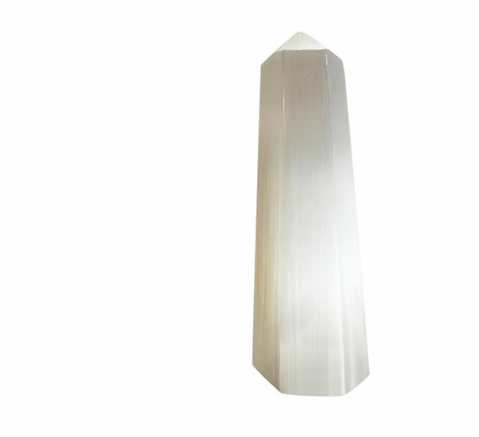 Kirks Folly Moroccan Hand Carved Crystal Selenite 6\
