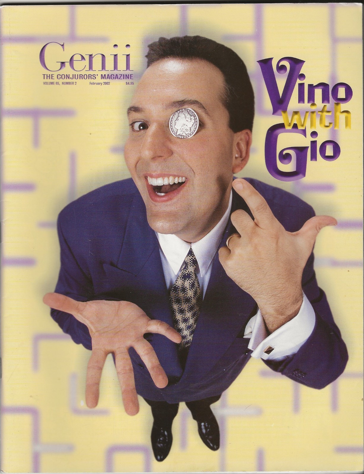 GENII THE CONJURORS MAGAZINE FEB .2002 VOL.64 NUMBER 2