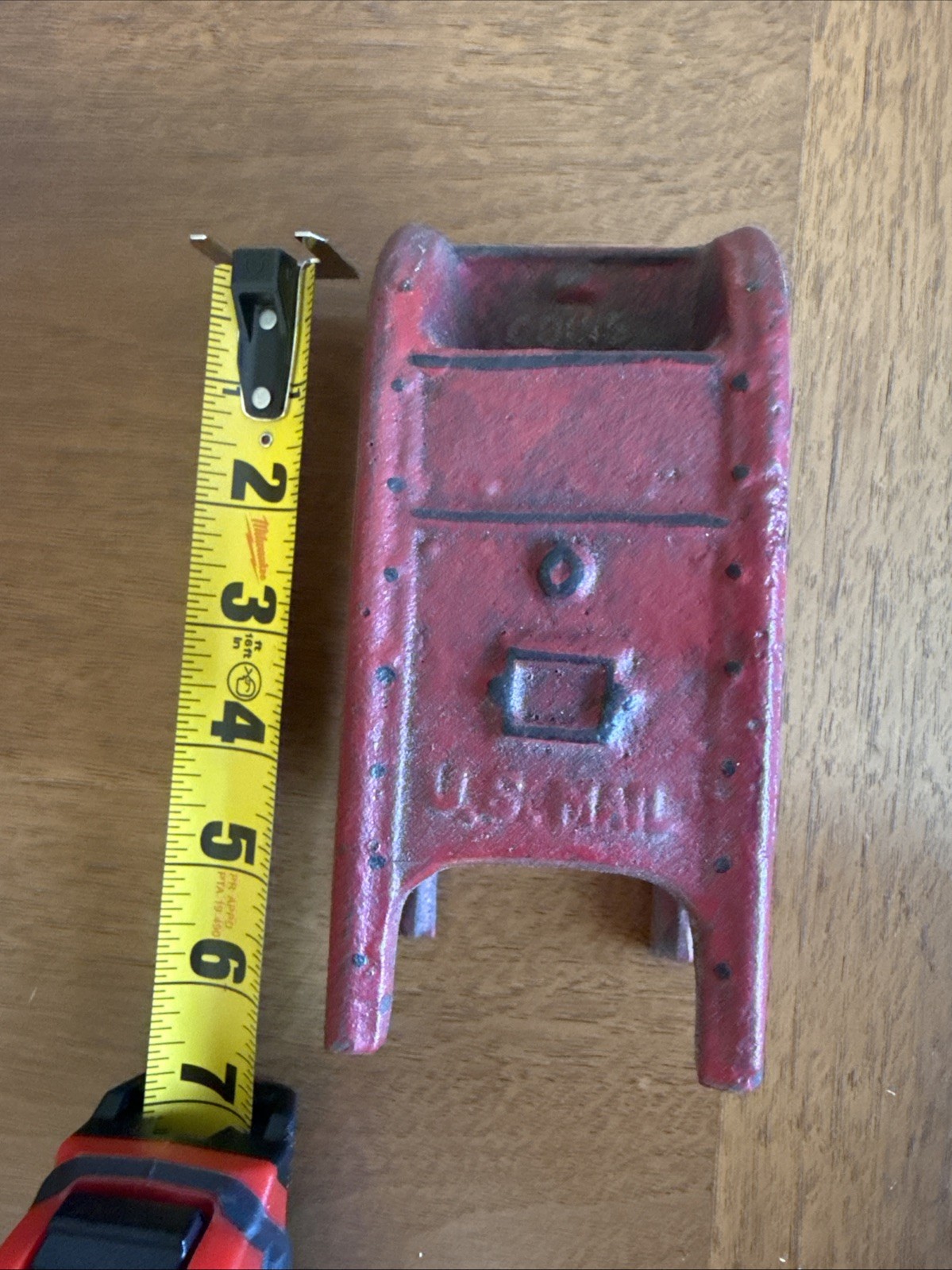 Mailbox Piggy Bank Cast Iron