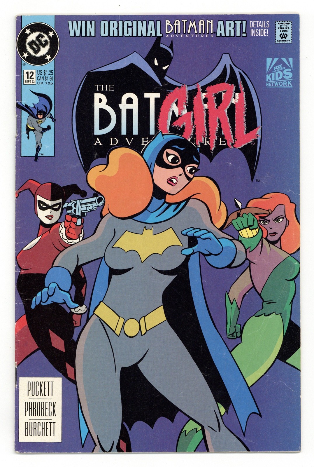 Batman Adventures #12D GD/VG 3.0 1993 1st app. Harley Quinn