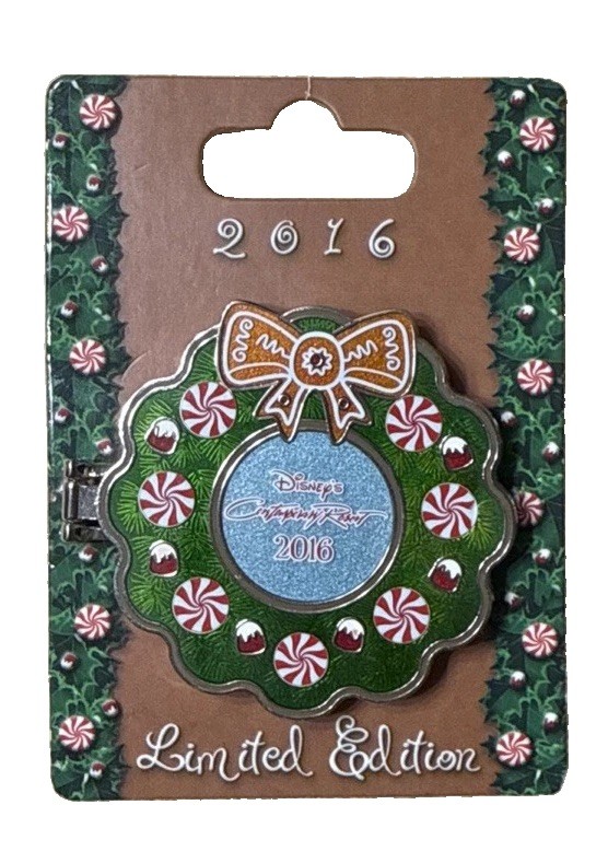 Disney 2016 Contemporary Resort Christmas Gingerbread House Pin LE 2000 NEW RARE