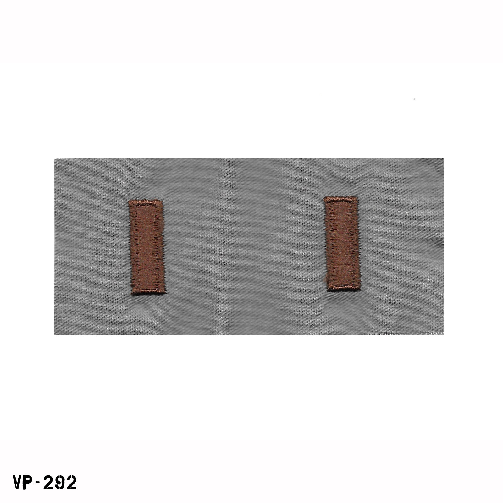 PAIR USAF BDG ABU 2nd Lieutenant 2LT O-1 Embroidered Patches ~ Vanguard USA NEW