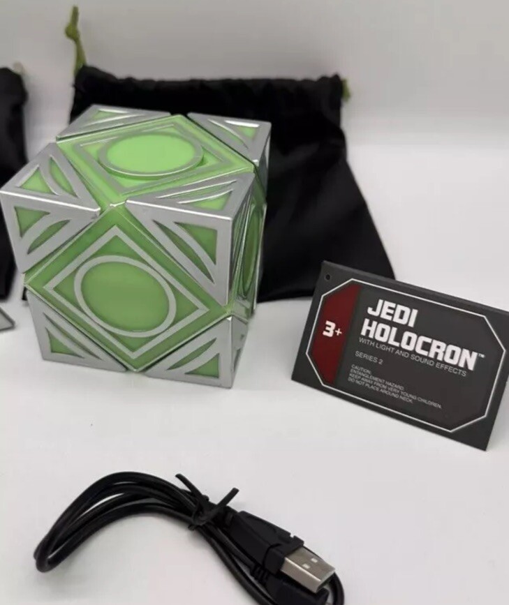 2024 Disney Parks Star Wars Galaxy's Edge Holocron Jedi 2.0 Crystal Not Included