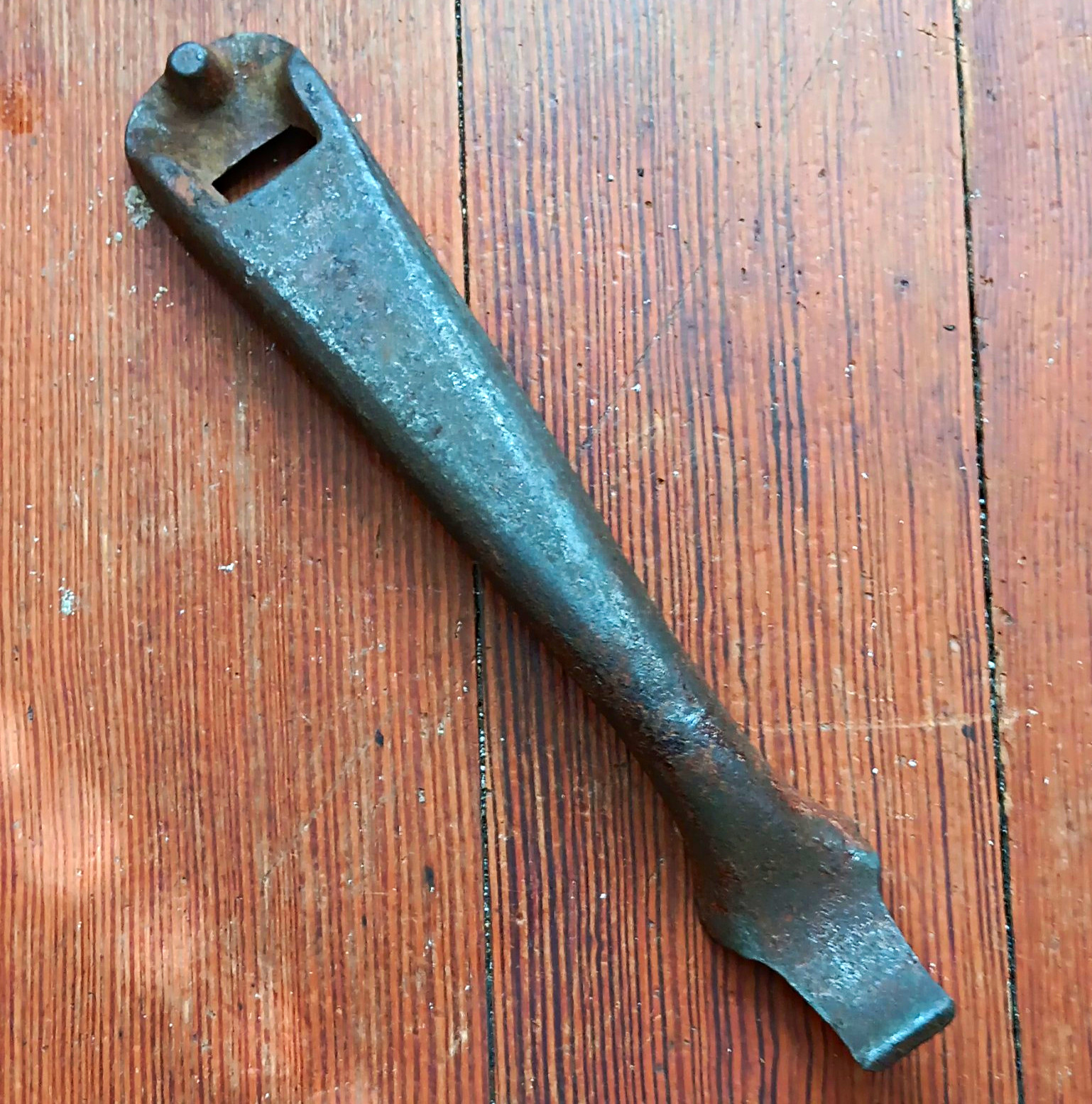 Antique A-19 Cast Iron Stove Lid Lifter Handle