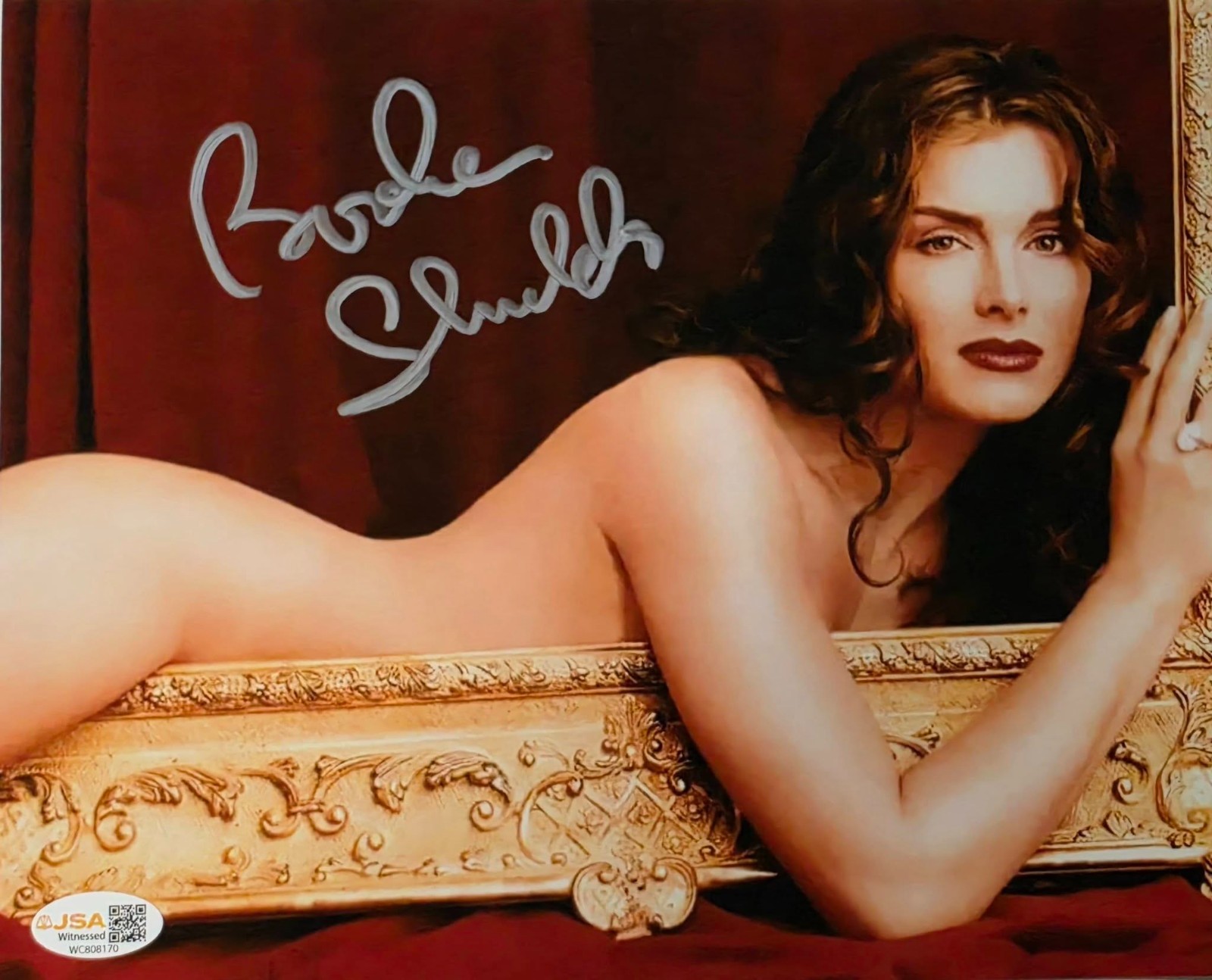 Brooke Shields Authentic Signed In-Person 8x10 Color Photo with JSA COA