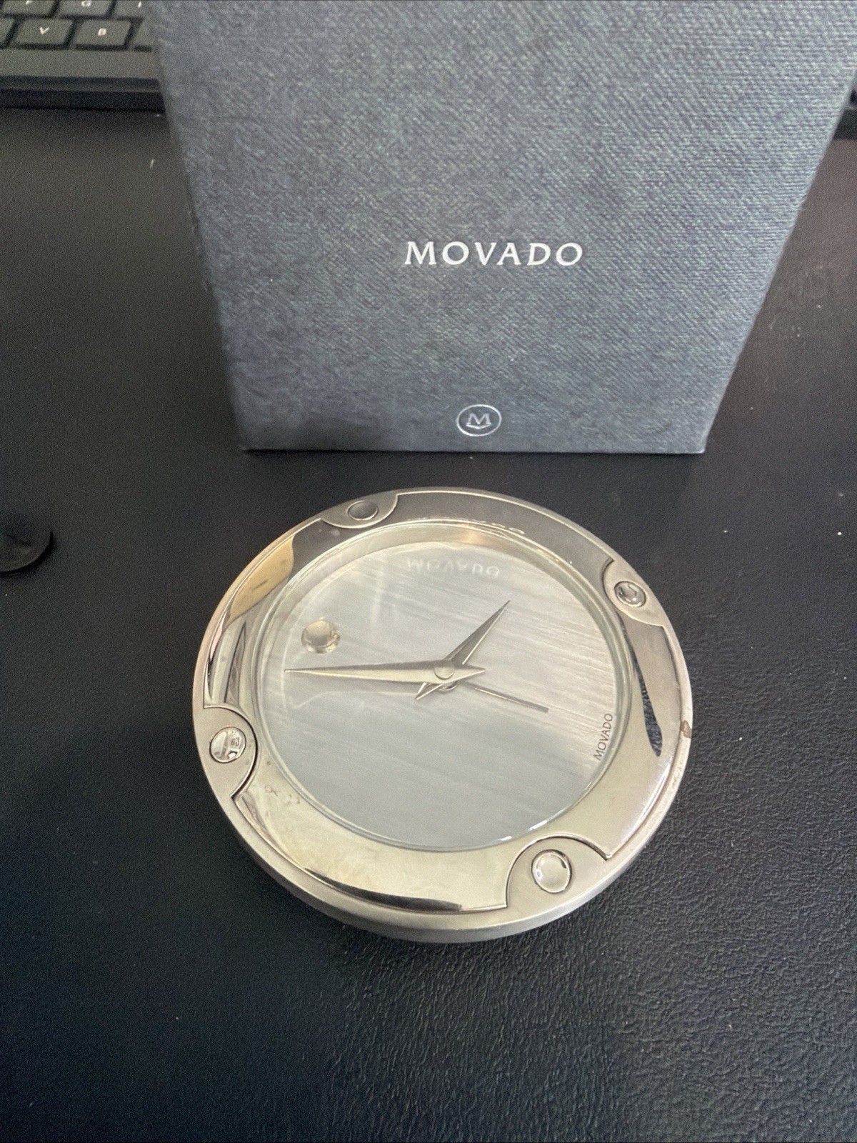 Vintage MOVADO STAND UP CLOCK Vintage MOVADO STAND UP CLOCK