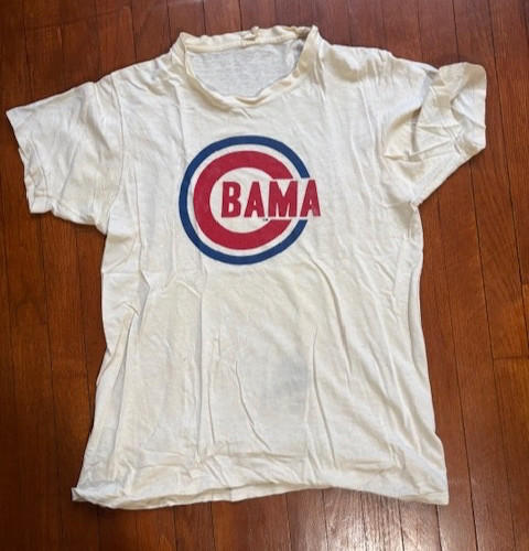 Obama 44th President Satori movement T-shirt original Authentic Election piece. 