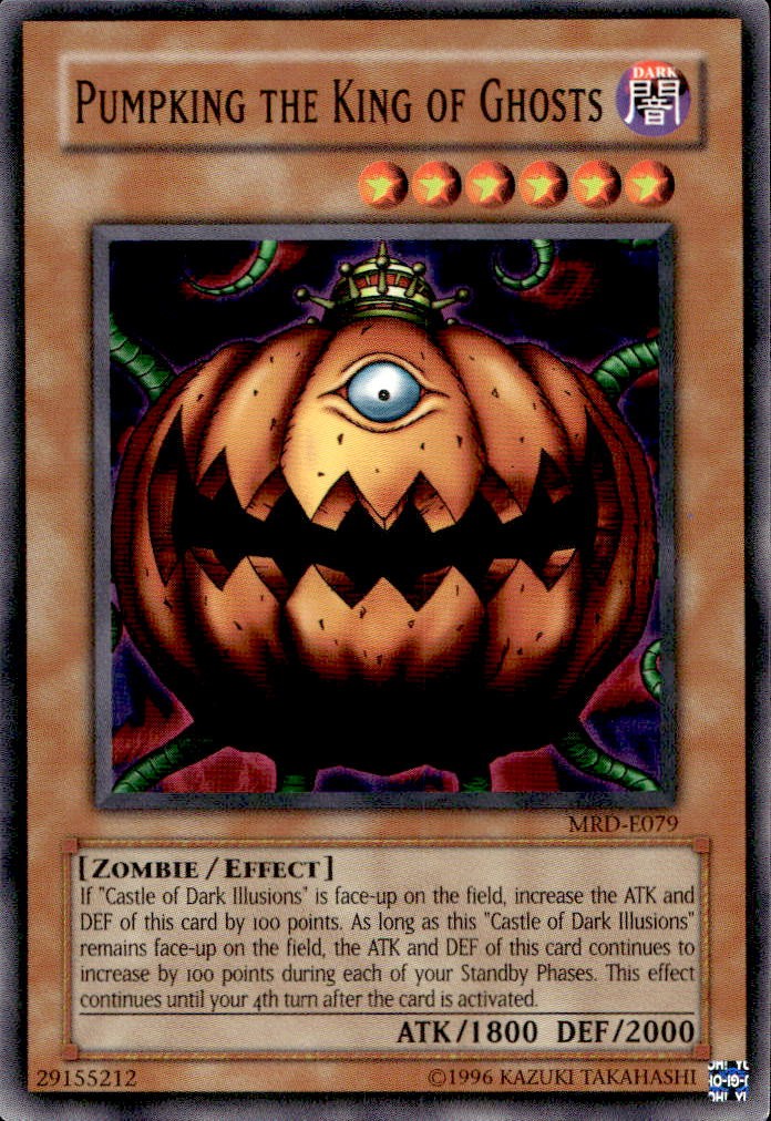 Pumpking the King of Ghosts MRD-079 Unlimited Common Yu-Gi-Oh