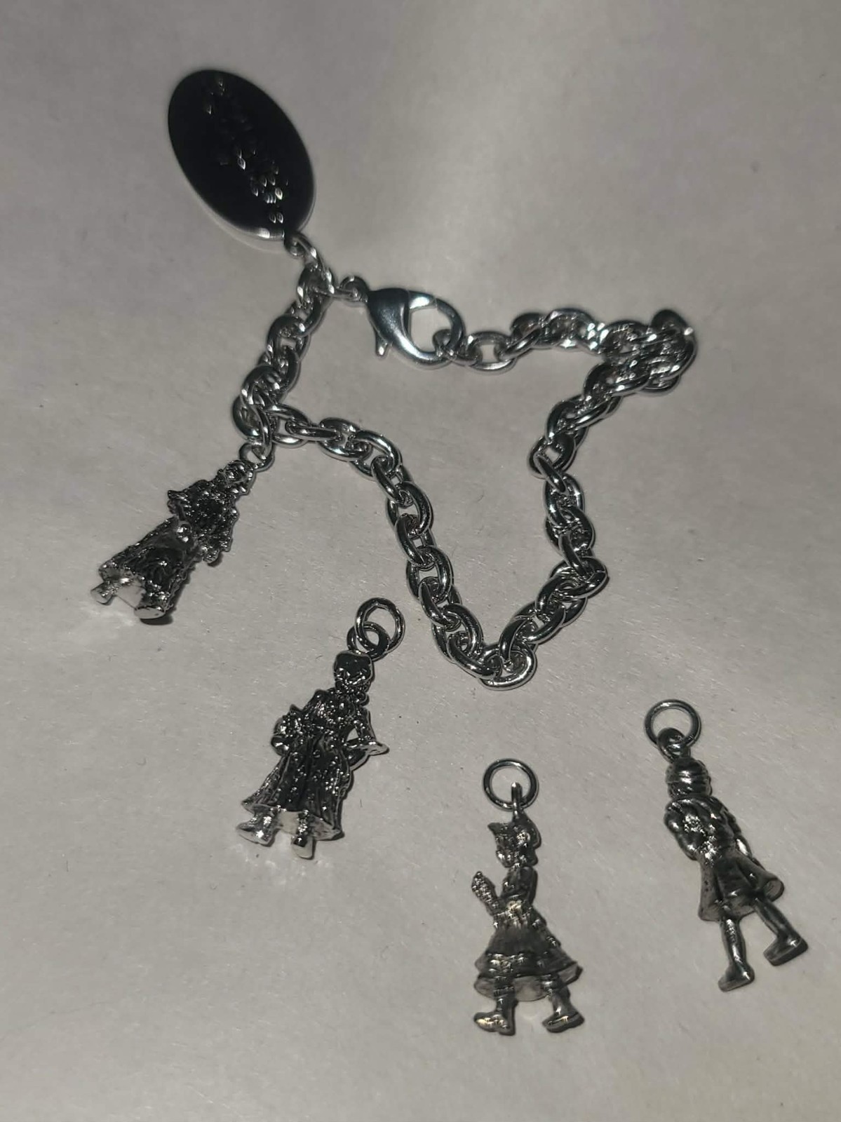 Vintage American Girl Pewter Charm Bracelet Kirsten Samantha Molly Addy Vintage American Girl Pewter Charm Bracelet Kirsten Samantha Molly Addy
