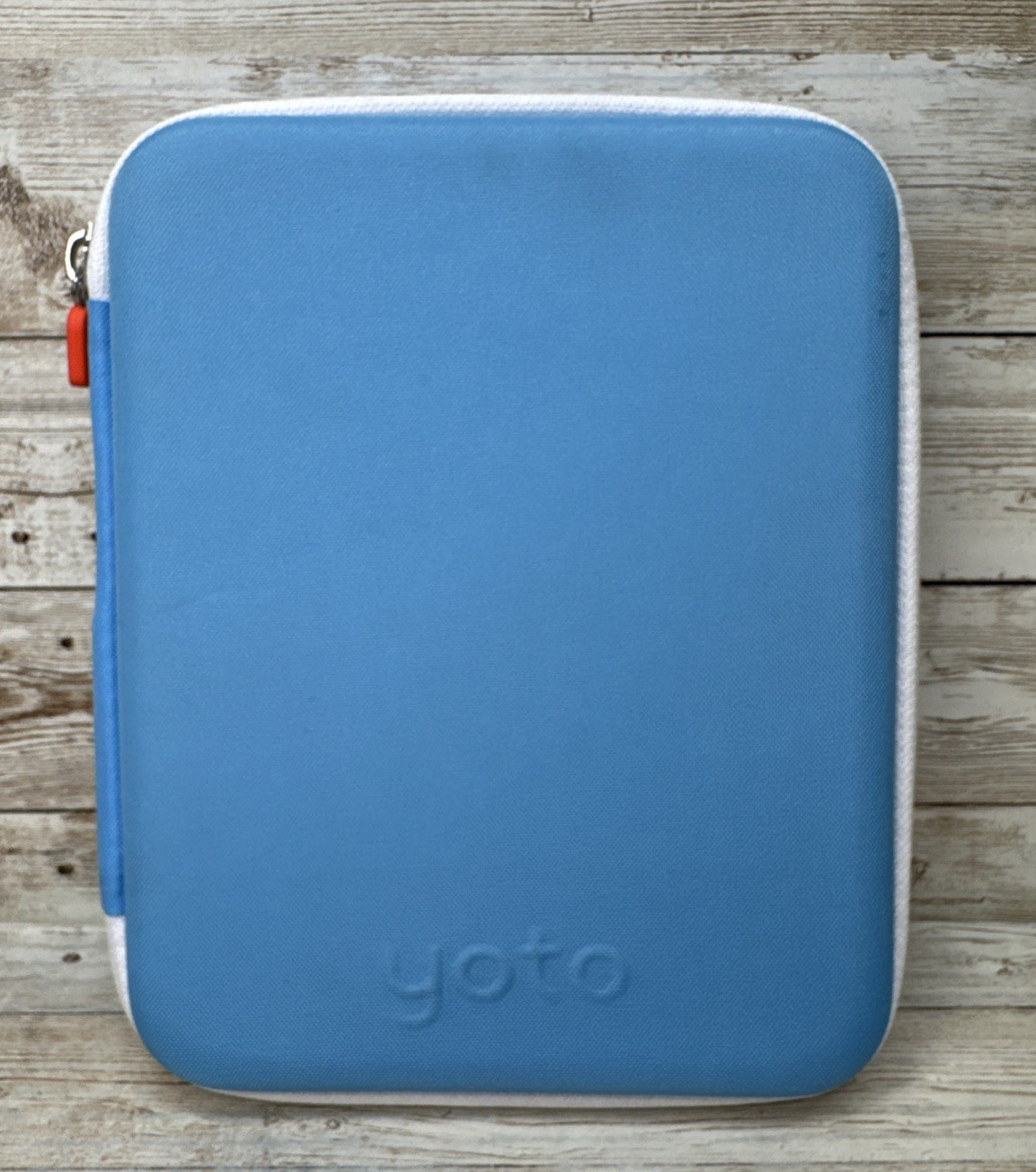 YOTO Card Case in Blue Bird & Kids Accessory, Soft Portable Folder with Zipper