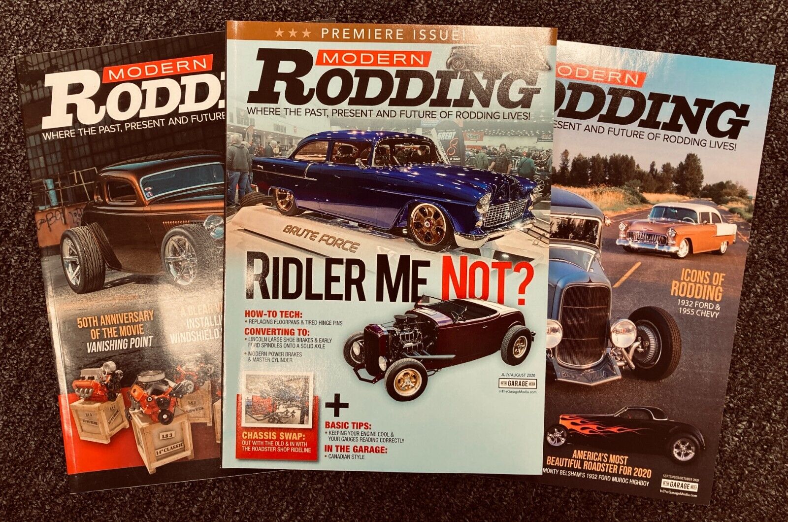 Modern Rodding Magazine 2020 Magazine Pack of First 3 issues - New
