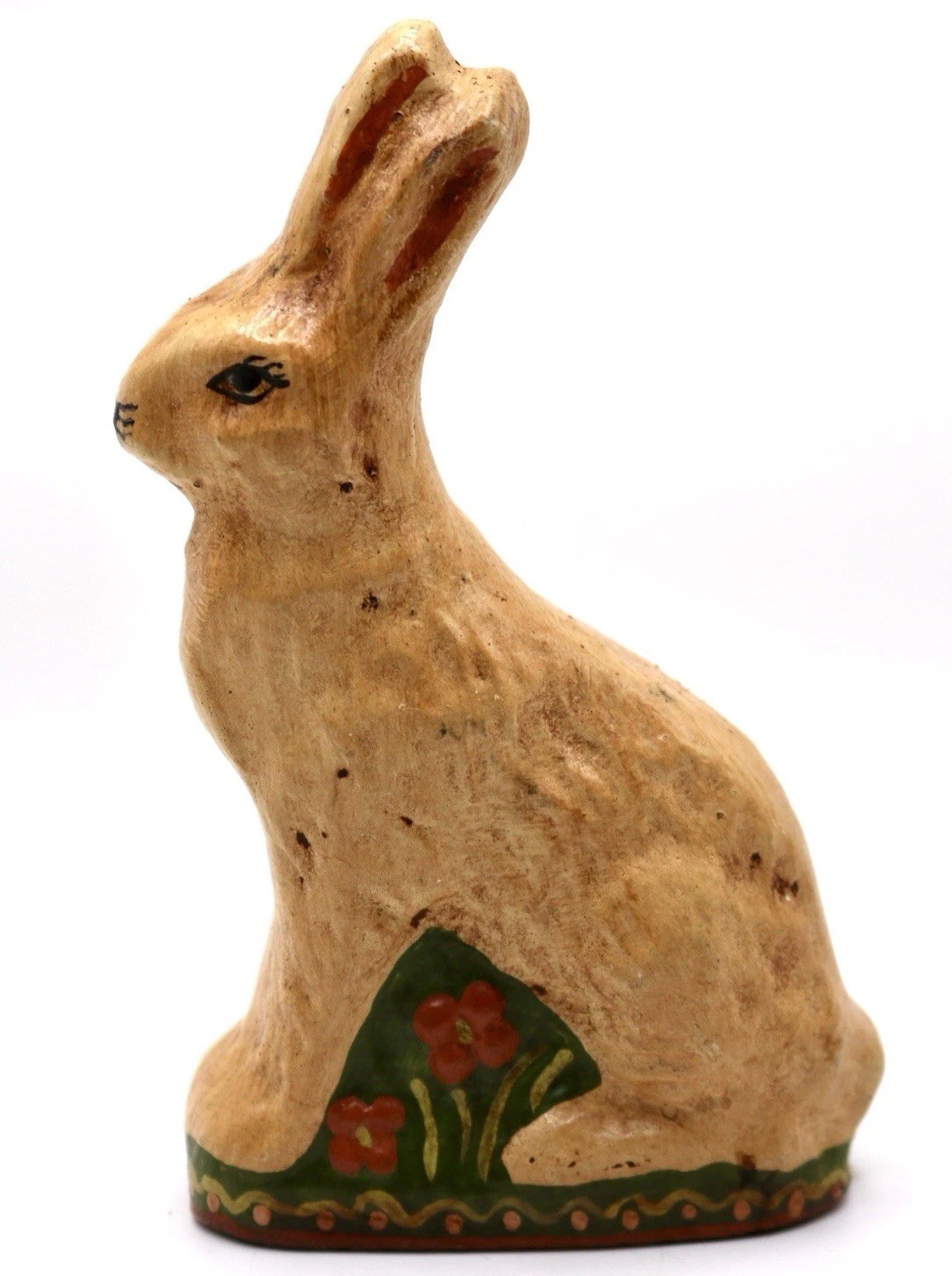 Vtg 1990 Walnut Ridge Chalkware Rabbit Fig Wesson Kathi Lorance Bejma Folk Art