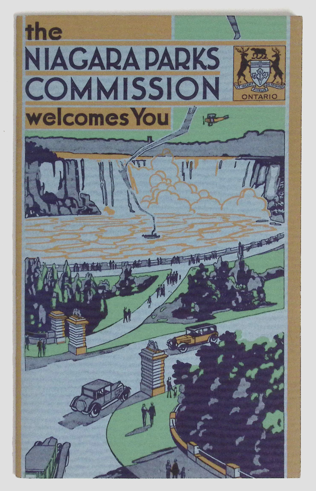 Niagara Parks Commission Niagara Falls NY Ontario Canada Travel Booklet c1920s