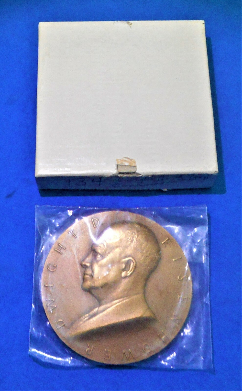 U.S. MINT BRONZE MEDAL DWIGHT D. EISENHOWER 1957 2nd TERM - SEALED