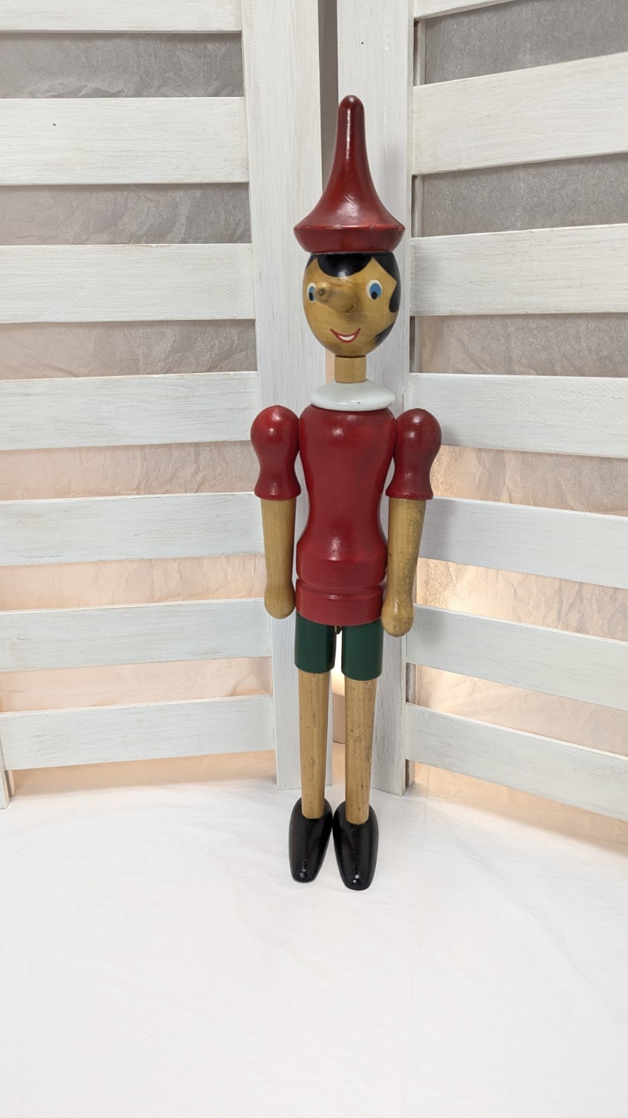 Pinocchio Wood Jointed Figurine Decor 14\