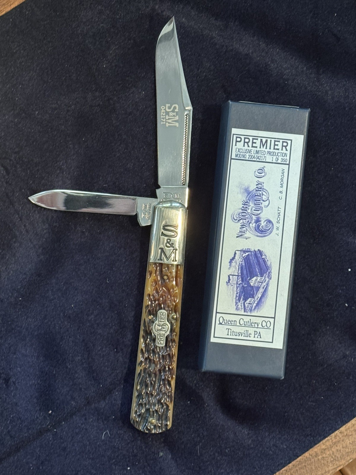 MINT RARE Schatt & Morgan 2004 Premier Grand Daddy Barlow, 1 of 350 🔥