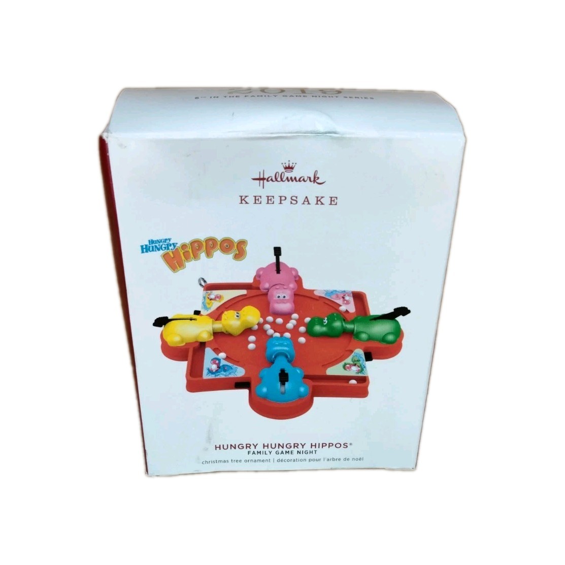 Hallmark Keepsake 2019 Hungry Hungry Hippos Family Game Night #6