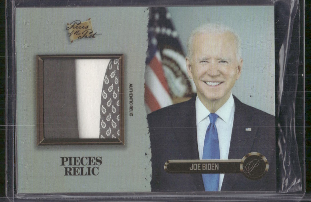 JOE BIDEN 2023 Pieces of the Past Presidential authentic relic  #99