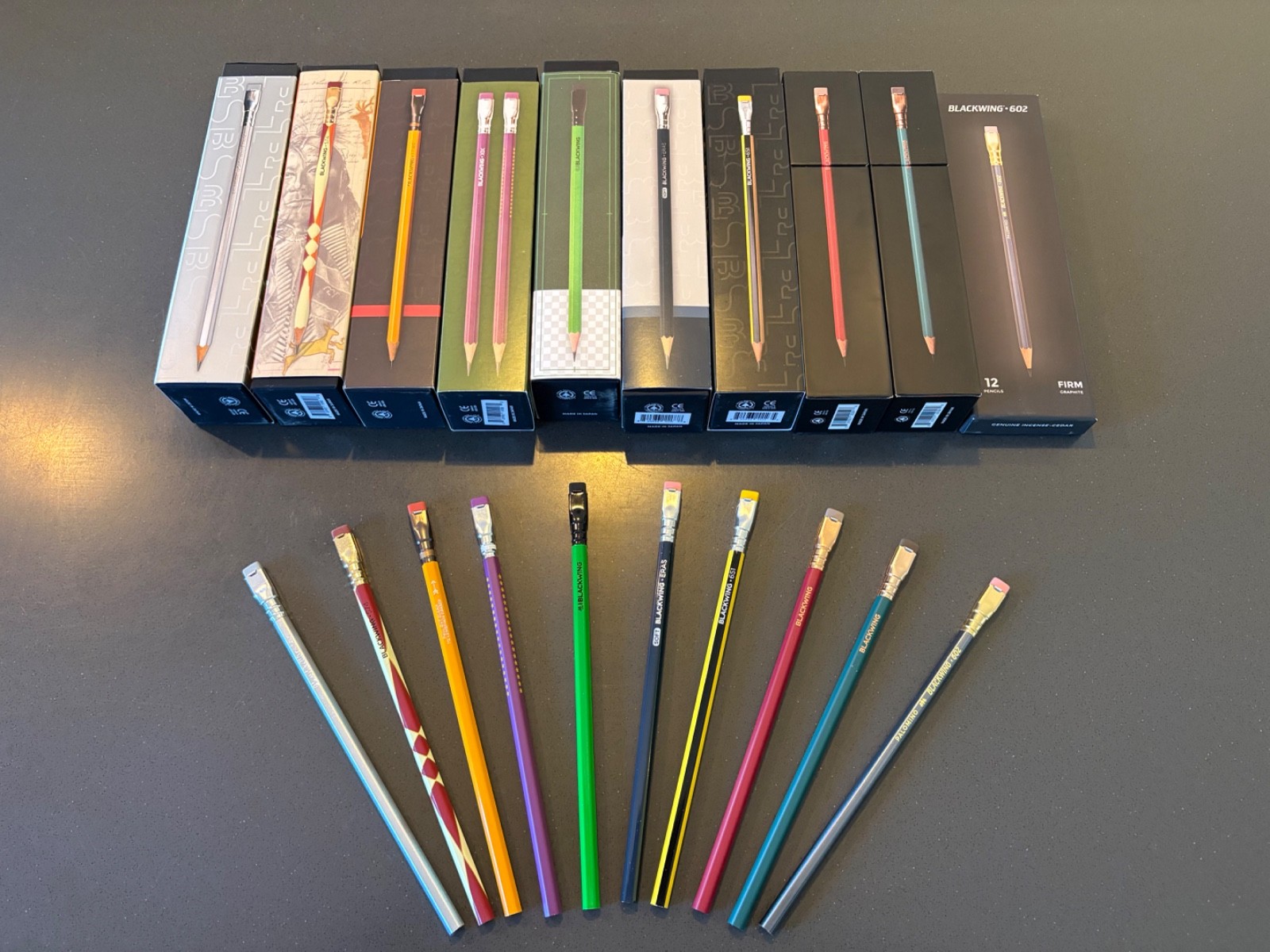 Blackwing Starter Collection - 10  Pencils - Incl. Out of Print Eras and Volumes