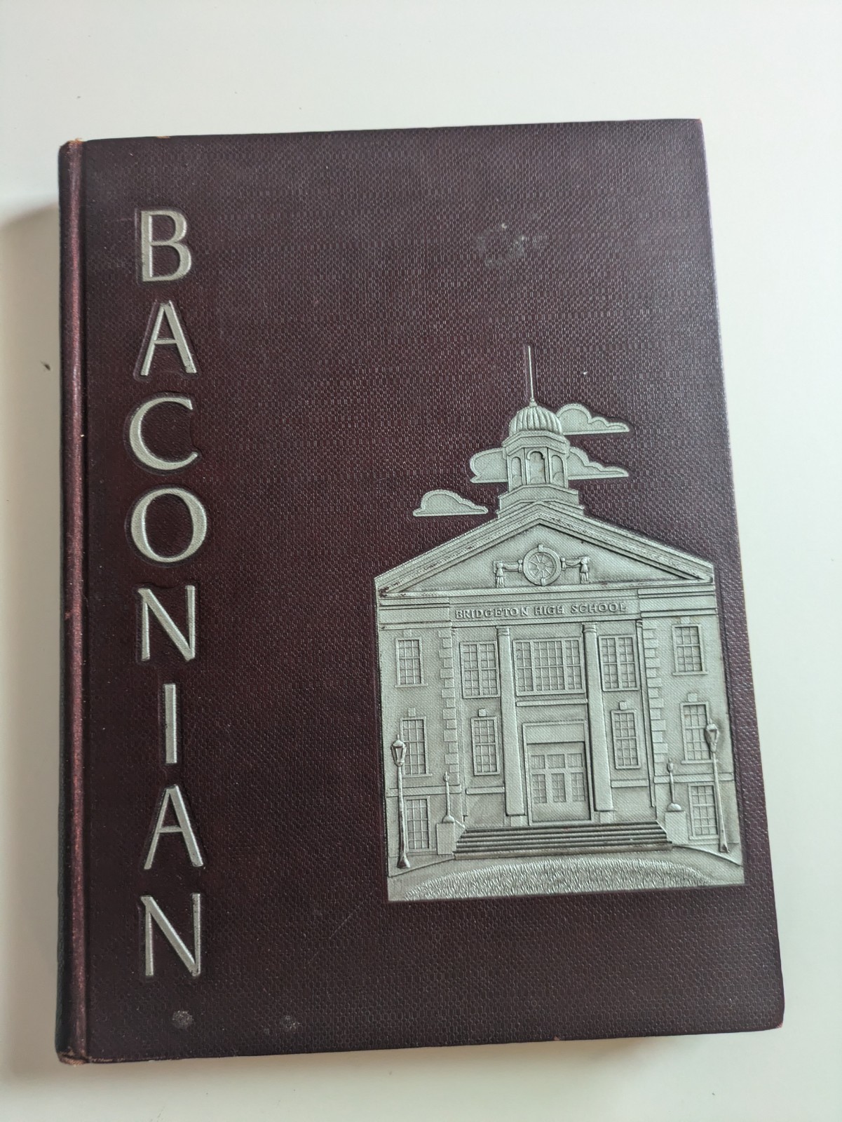BACONIAN Bridgeton High School 1956 50s New Jersey NJ Yearbook South Cumberland
