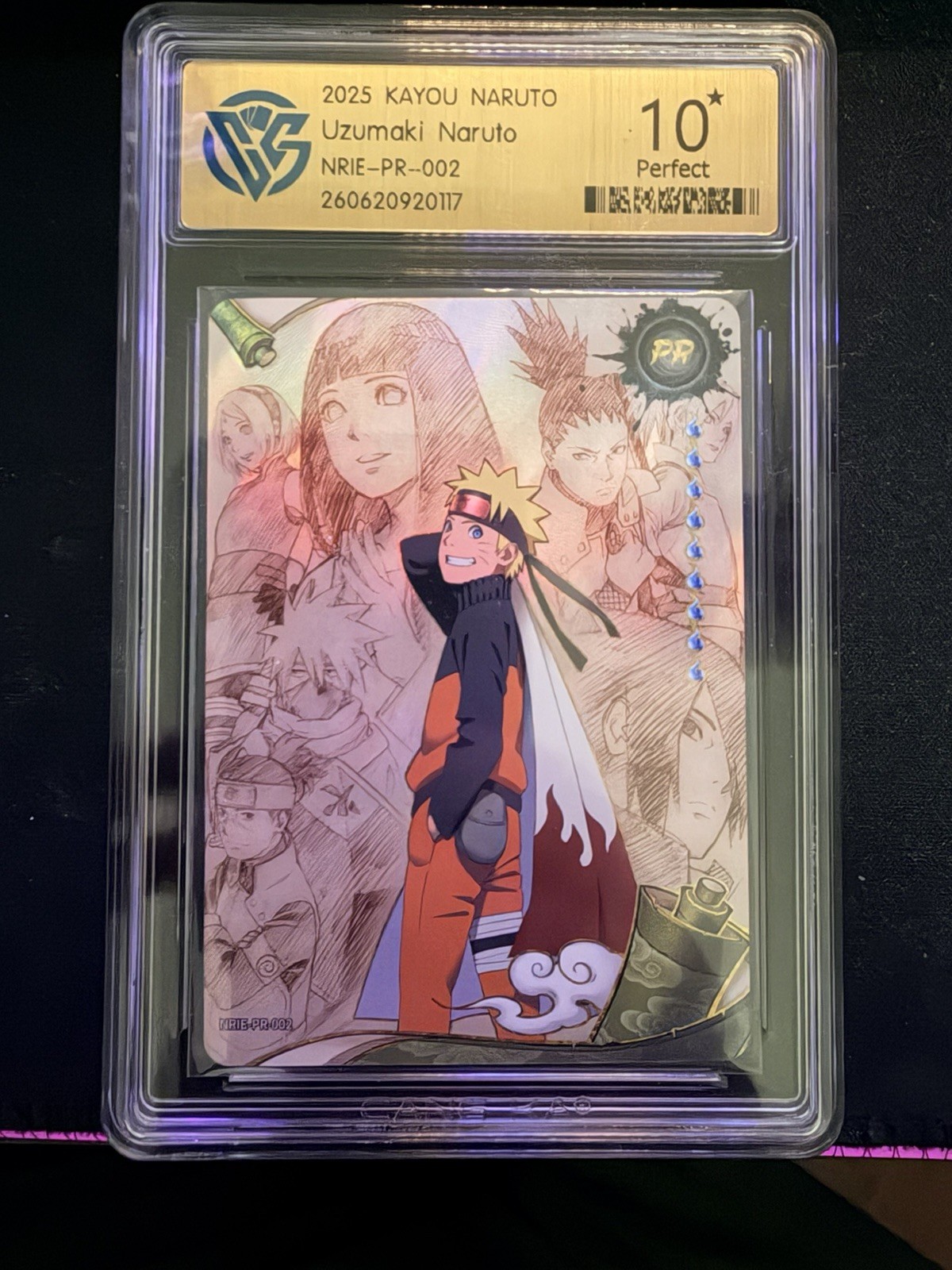 KAYOU 2025 KAYOU NARUTO Promo Card Uzumaki Naruto NRIE-PR-002 Naruto Shippuden